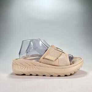 Vionic Rebound Cream Lightweight Comfort Recovery Slides Sandals Women's Size 9